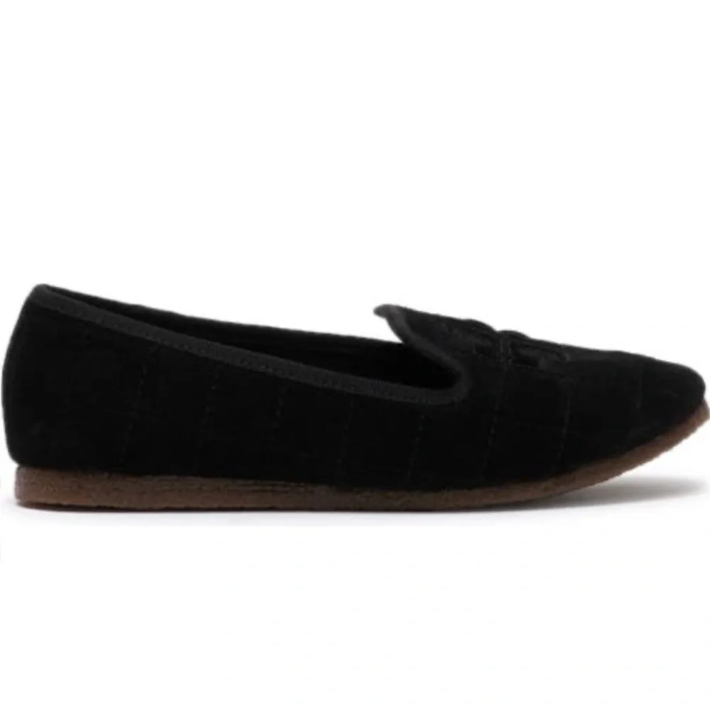 NIB Tory Burch Cowley Genuine Shearling Lined Slipper - Picture 11 of 12
